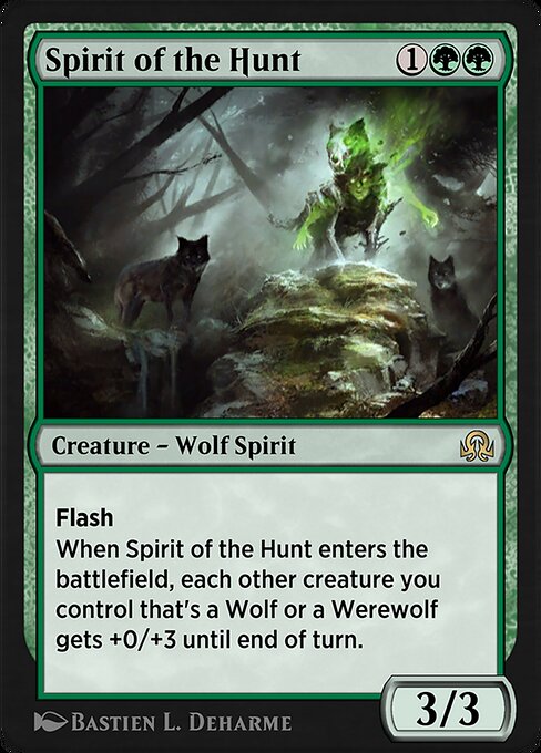 Spirit of the Hunt (Shadows over Innistrad Remastered #215)