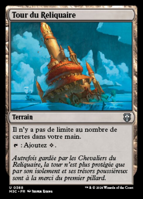 Reliquary Tower (Modern Horizons 3 Commander #368)