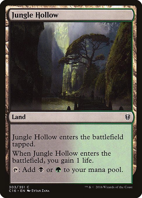 Jungle Hollow (Commander 2016 #303)