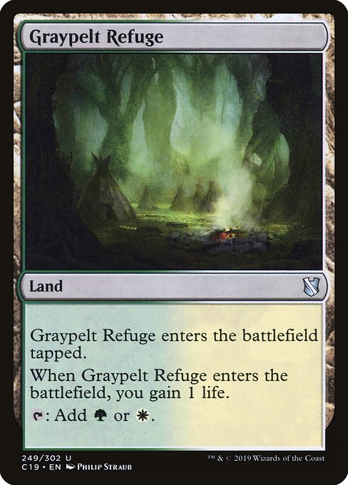 Graypelt Refuge (Commander 2019 #249)