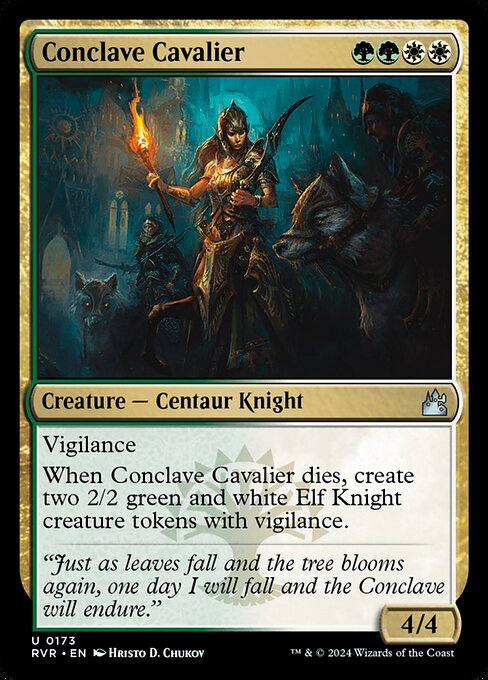 Conclave Cavalier (Ravnica Remastered #173)