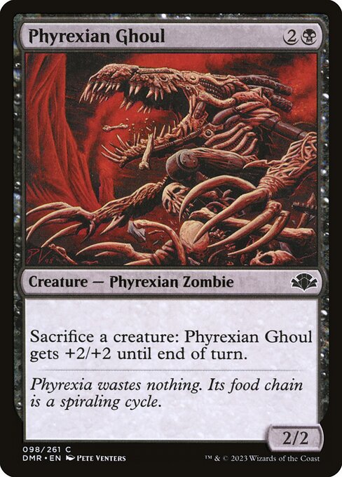 Goule Phyrexiane|Phyrexian Ghoul