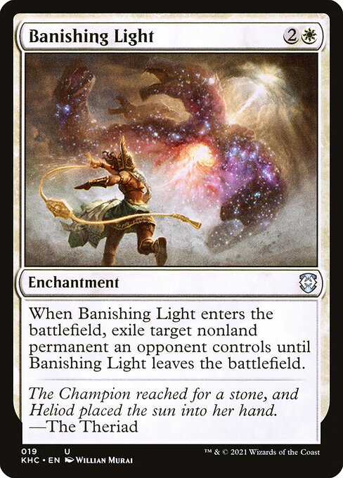 Banishing Light (Kaldheim Commander #19)