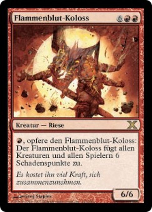 Bloodfire Colossus (Tenth Edition #191)