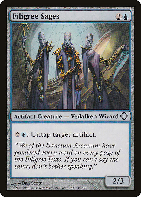 Filigree Sages (Shards of Alara #44)