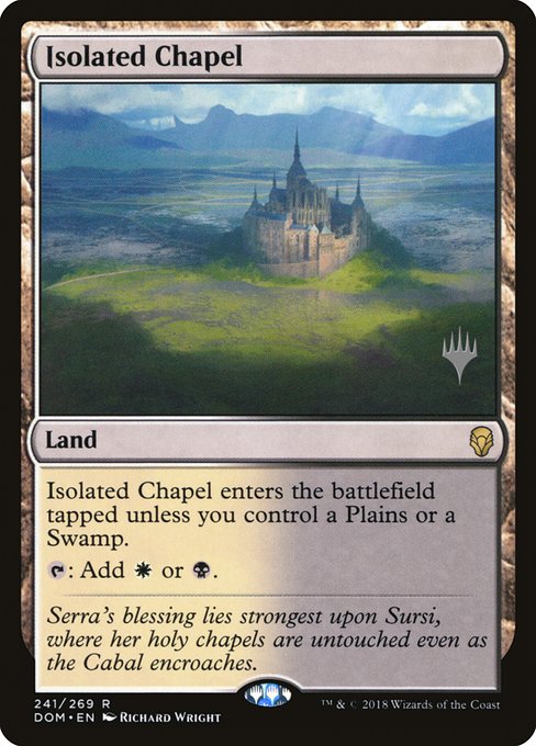 Isolated Chapel (Dominaria Promos #241p)