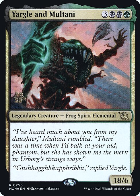Yargle and Multani (March of the Machine Promos #256s)
