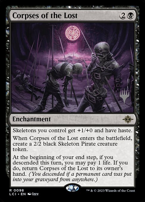 Corpses of the Lost (The Lost Caverns of Ixalan Promos #98p)