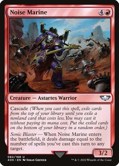Noise Marine (Warhammer 40,000 Commander #82)
