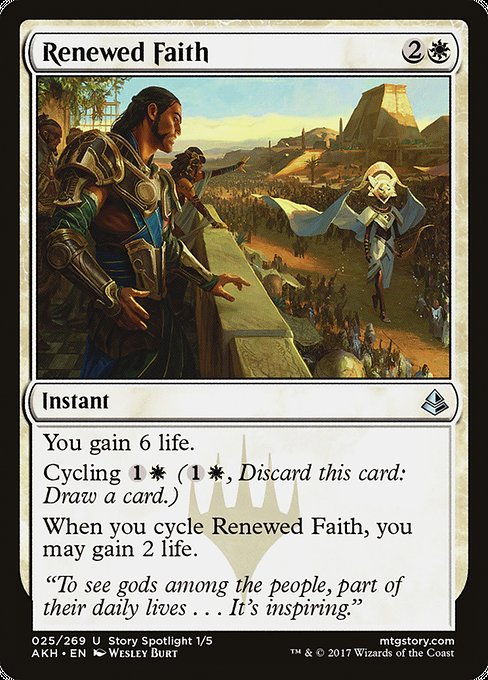 Renewed Faith card image