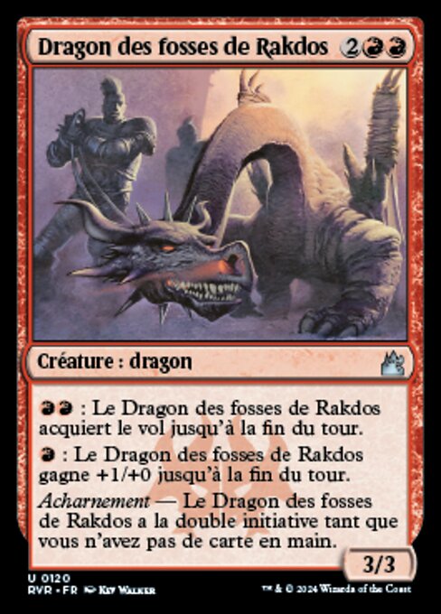 Rakdos Pit Dragon (Ravnica Remastered #120)