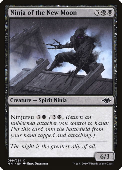 Ninja of the New Moon card image