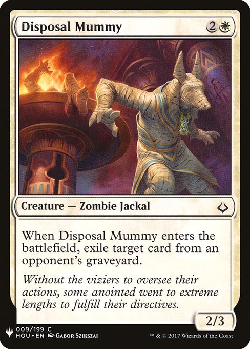 Disposal Mummy (Mystery Booster #79)