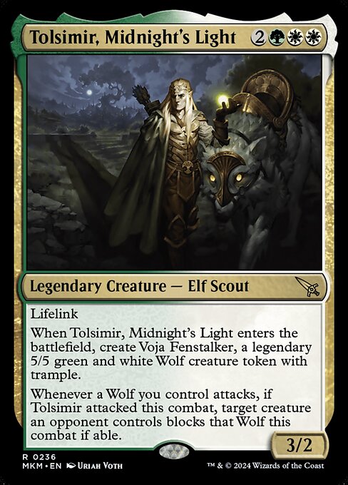 Tolsimir, Midnight's Light (mkm) 236 Tolsimir, Midnight's Light (mkm) 236