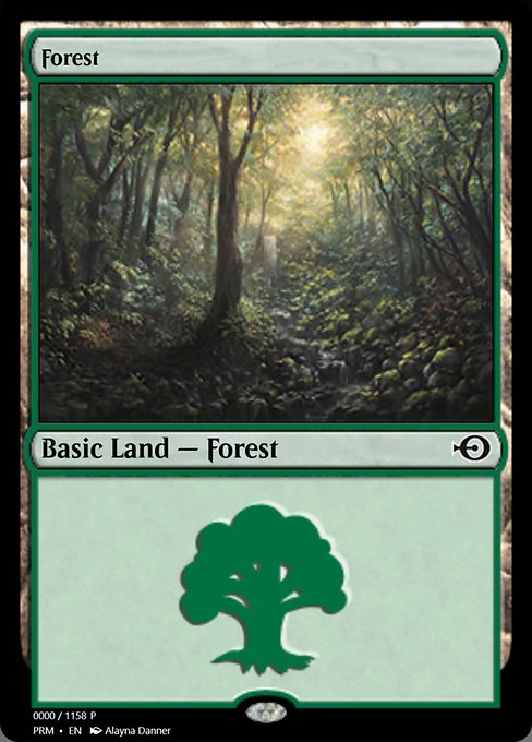 Forest (Magic Online Promos #73628)