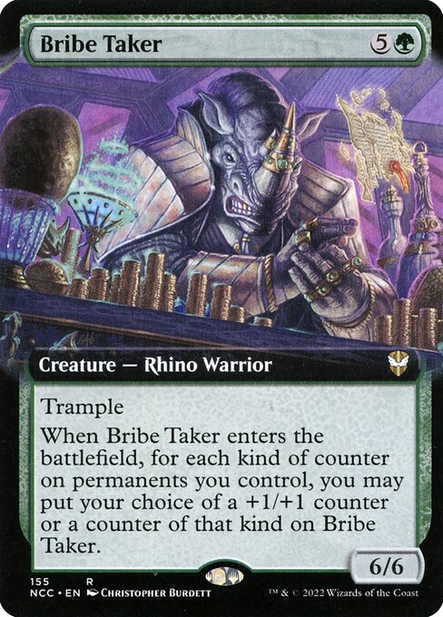 Bribe Taker (New Capenna Commander #155)