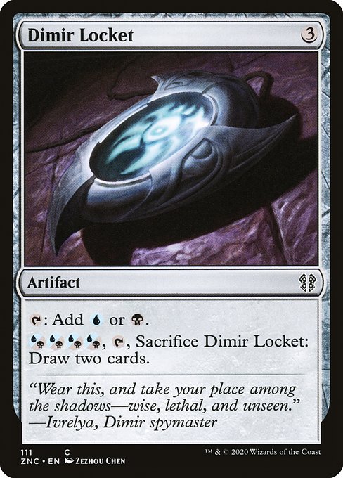Dimir Locket (Zendikar Rising Commander #111)
