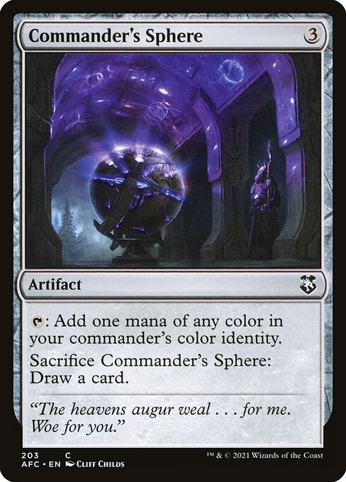 Commander's Sphere card image