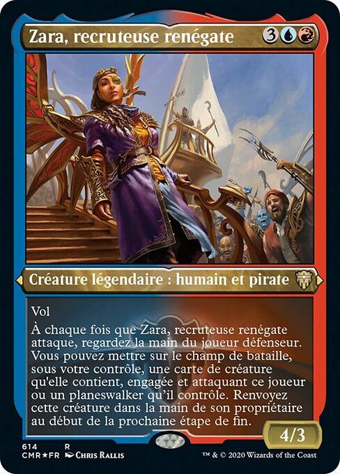 Zara, Renegade Recruiter (Commander Legends #614)