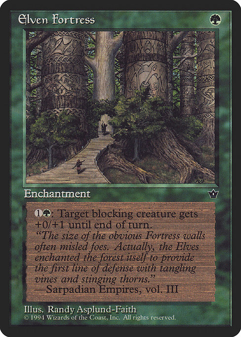 Elven Fortress (Fallen Empires #65b)