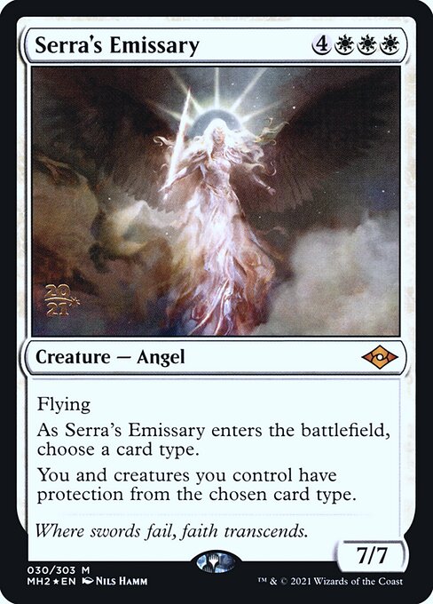 Serra's Emissary (Modern Horizons 2 Promos #30s)
