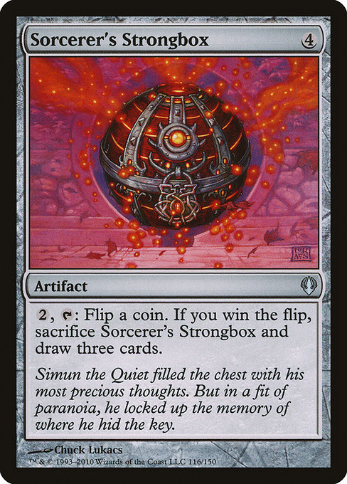 Sorcerer's Strongbox card image