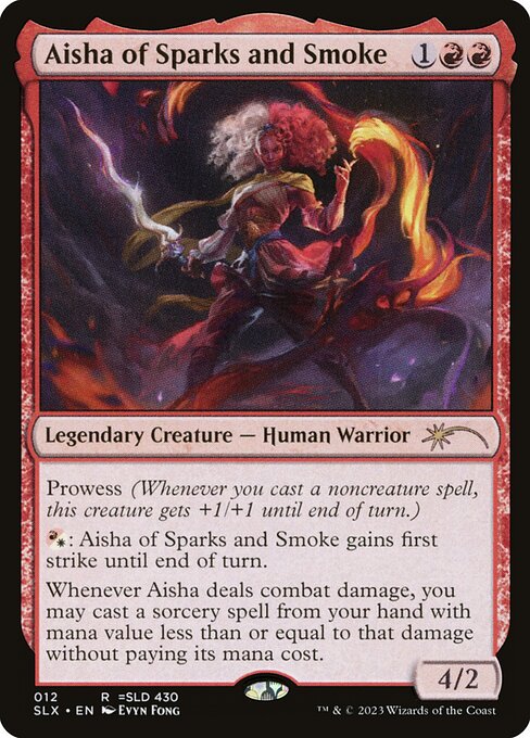 Aisha of Sparks and Smoke card image