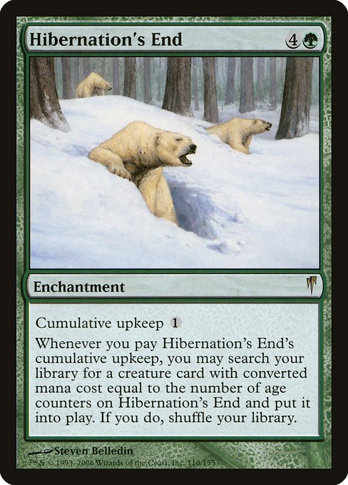 Hibernation's End (Coldsnap #110)