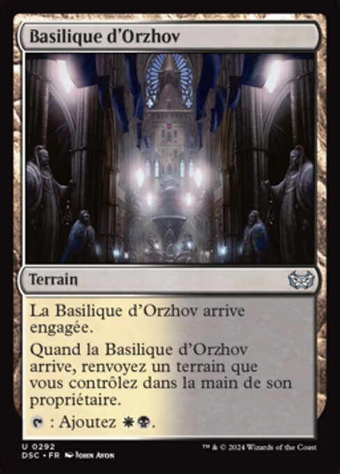 Orzhov Basilica (Duskmourn: House of Horror Commander #292)