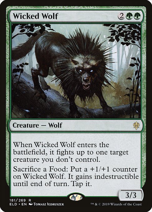 Wicked Wolf (Throne of Eldraine #181)