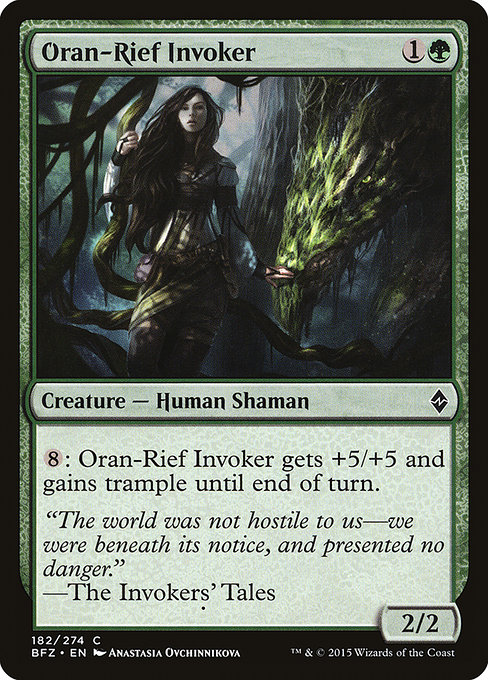 Oran-Rief Invoker (Battle for Zendikar #182)