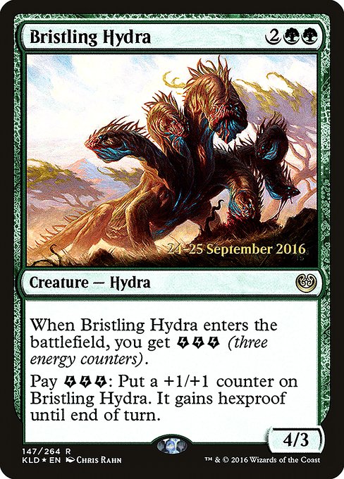 Bristling Hydra (Kaladesh Promos #147s)