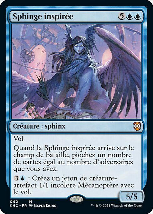 Inspired Sphinx (Kaldheim Commander #40)