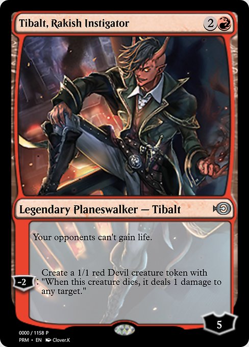 Tibalt, Rakish Instigator (Magic Online Promos #72247)