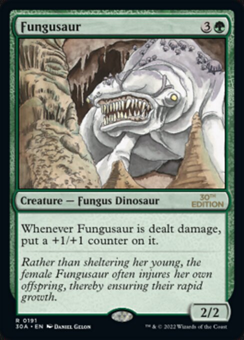 爆買い！】 Mtg 30th Fungusaur キノコザウルス マジック：ザ