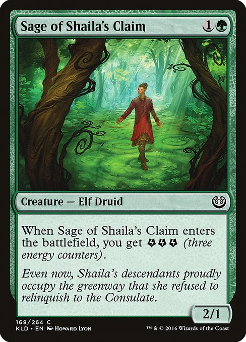 Sage of Shaila's Claim (kld) 168