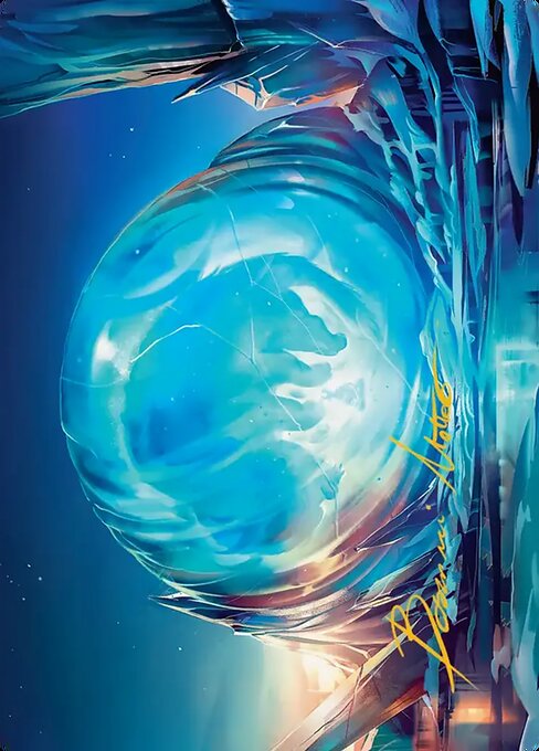 Aang's Iceberg // Aang's Iceberg magic the gathering card art