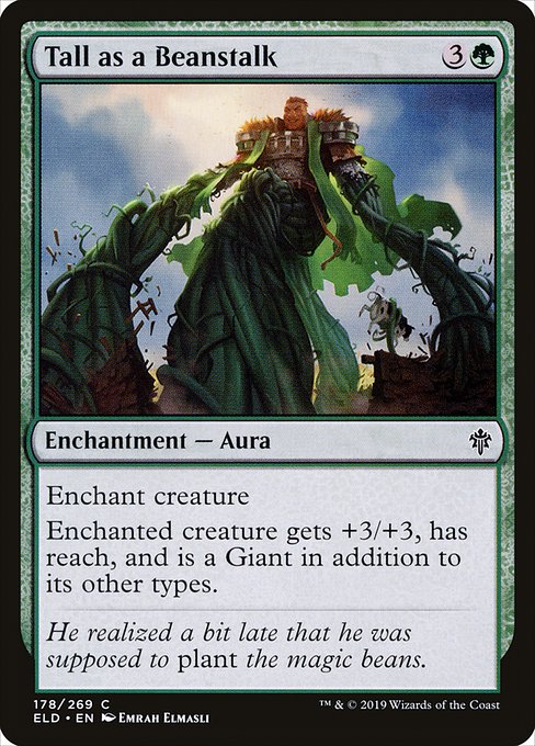 Tall as a Beanstalk (Throne of Eldraine #178)