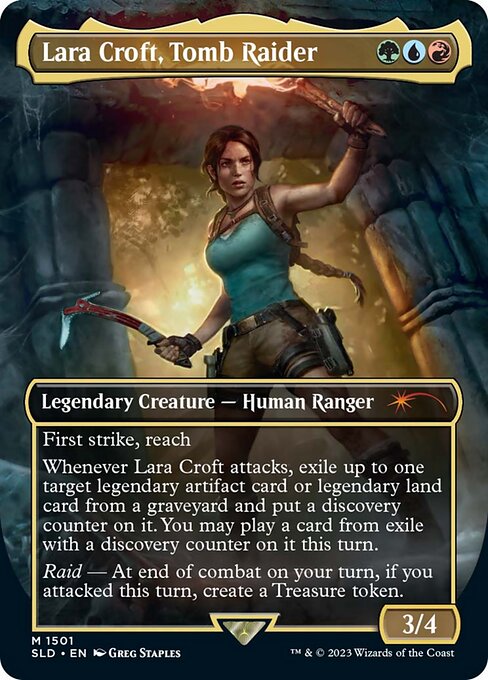 Lara Croft, Tomb Raider card image