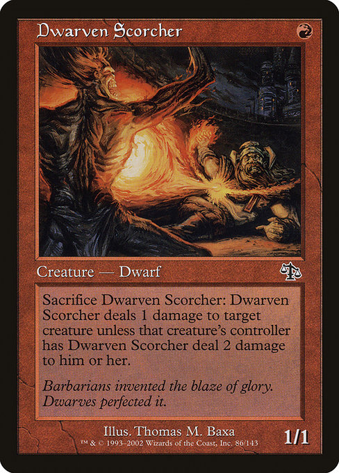 Dwarven Scorcher card image