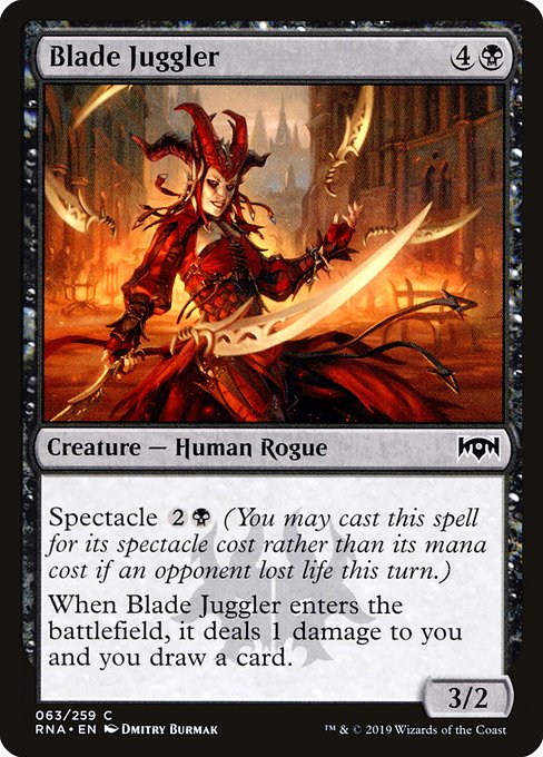 Blade Juggler (Ravnica Allegiance #63)