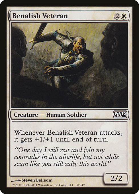Benalish Veteran (Magic 2012 #10)