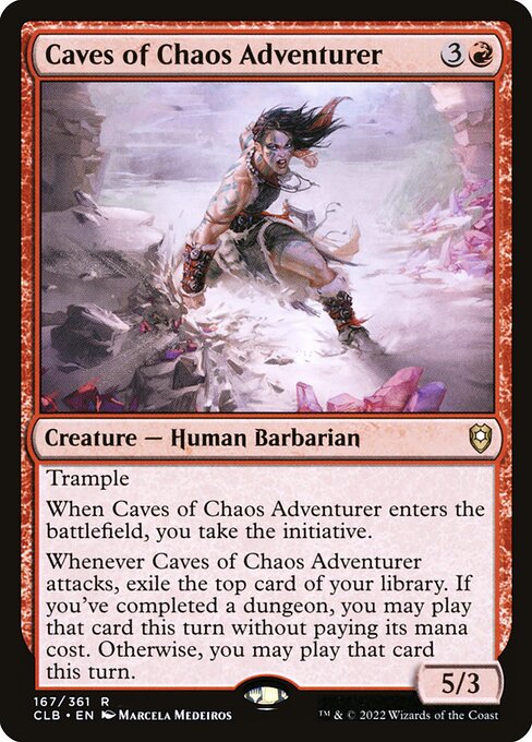 Aventurière des Cavernes du Chaos|Caves of Chaos Adventurer