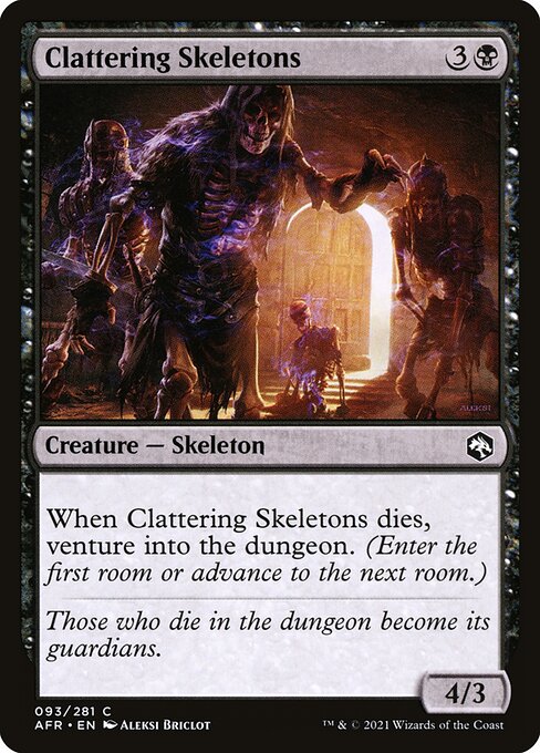 Clattering Skeletons card image