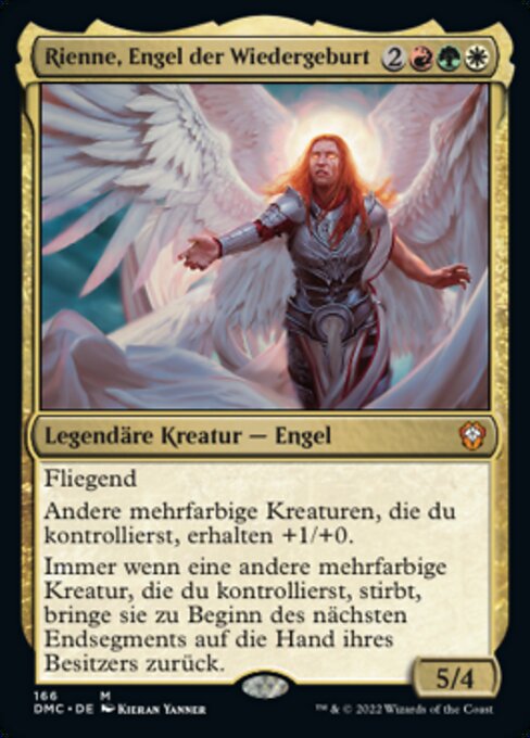 Rienne, Angel of Rebirth (Dominaria United Commander #166)