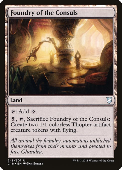 Foundry of the Consuls (Commander 2018 #248)