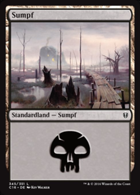 Swamp (Commander 2016 #345)