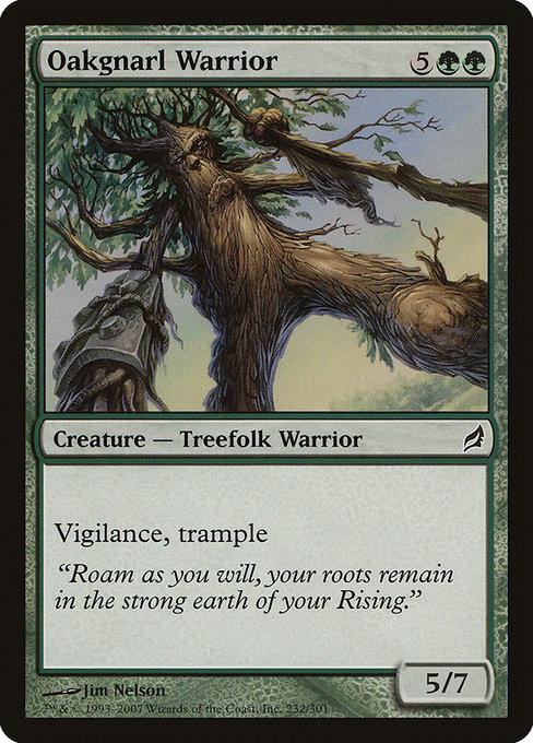 Chêne noueux guerrier|Oakgnarl Warrior