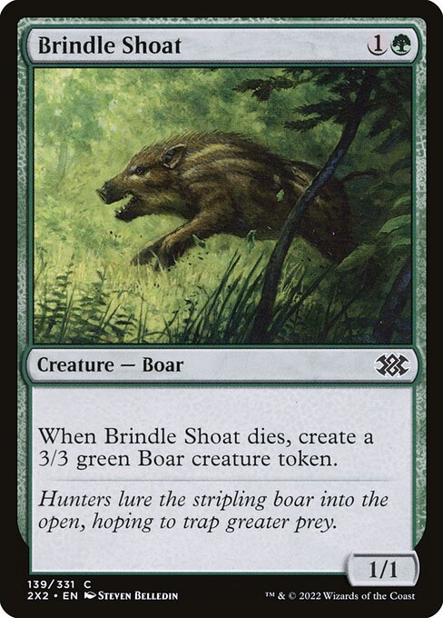 Brindle Shoat (Double Masters 2022 #139)