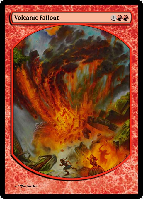 Volcanic Fallout (Magic Online Promos #43570)